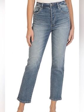 Kut from the Kloth Ankle Vintage Straight High Rise Women’s 6 Blue Jeans
